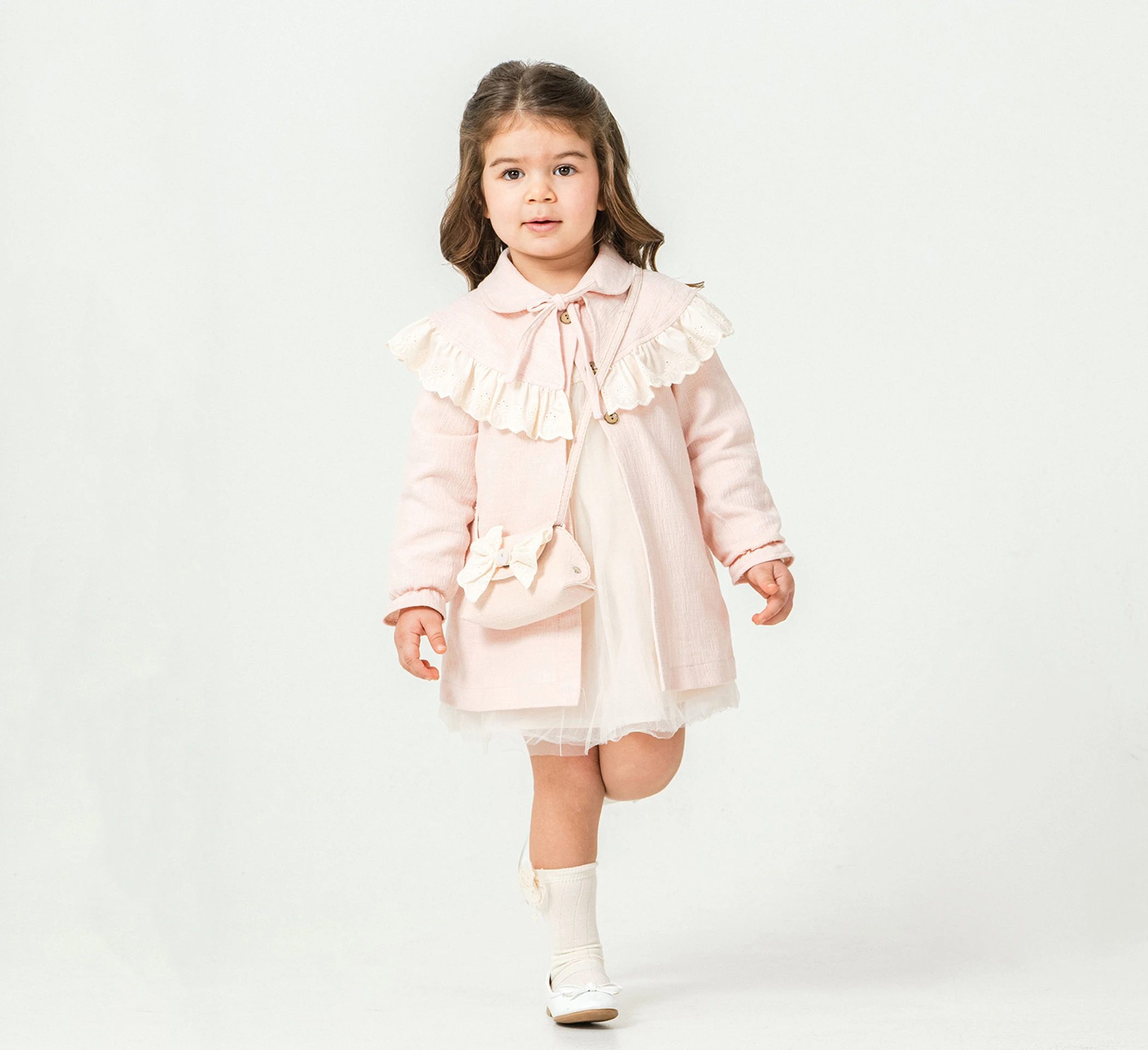 Blush Ruffle Trio Party Set