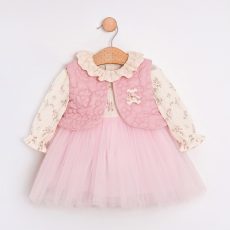 Petal Quilted Teddy Dress Set
