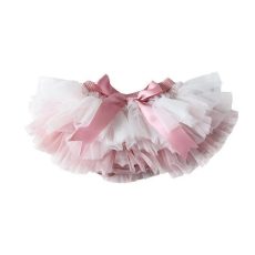 Vintage Pink Ombre Tutu Bloomer with matching headband