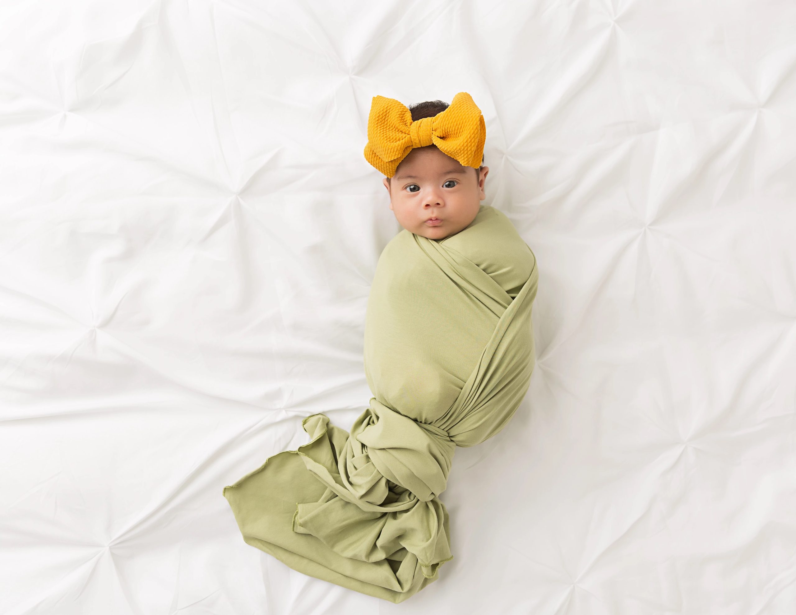 Mustard Bow Headband - Image 3