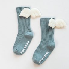 Blue wing socks