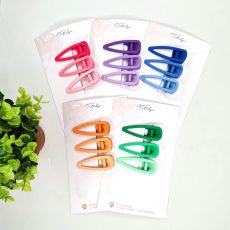 Colored barrettes