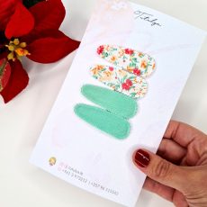 Light green flower set