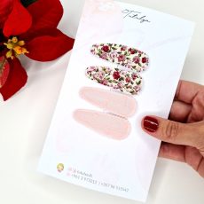 Red & rose flower set