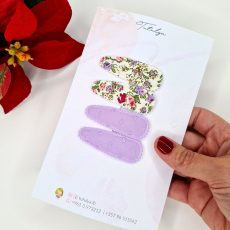Purple & Red flower set