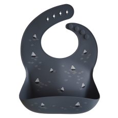 Mushie silicone bib boat
