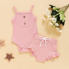 Pink romper