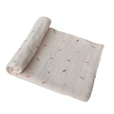 Mushie Swaddle Cars