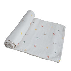 Mushie swaddle dinasour