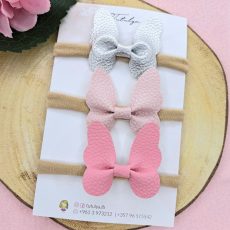 Pink butterfly set