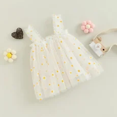 White daisy dress