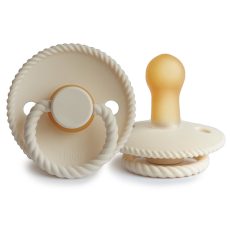 Cream Rope Latex Baby Pacifier