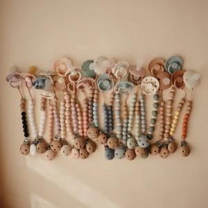 Mushie Pacifier Clips