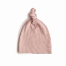 Blush Ribbed Beanie