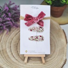 Pink Velvet Set
