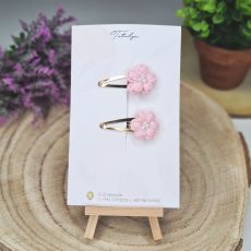 Pink/Pearl Crochet Set