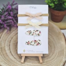 Caramel and Ivory Velvet Set