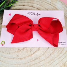 Red Skinny Headband