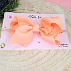 Peach Skinny Headband