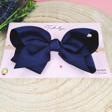 Navy Skinny Headband