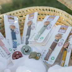 Bibs Pacifier Clips