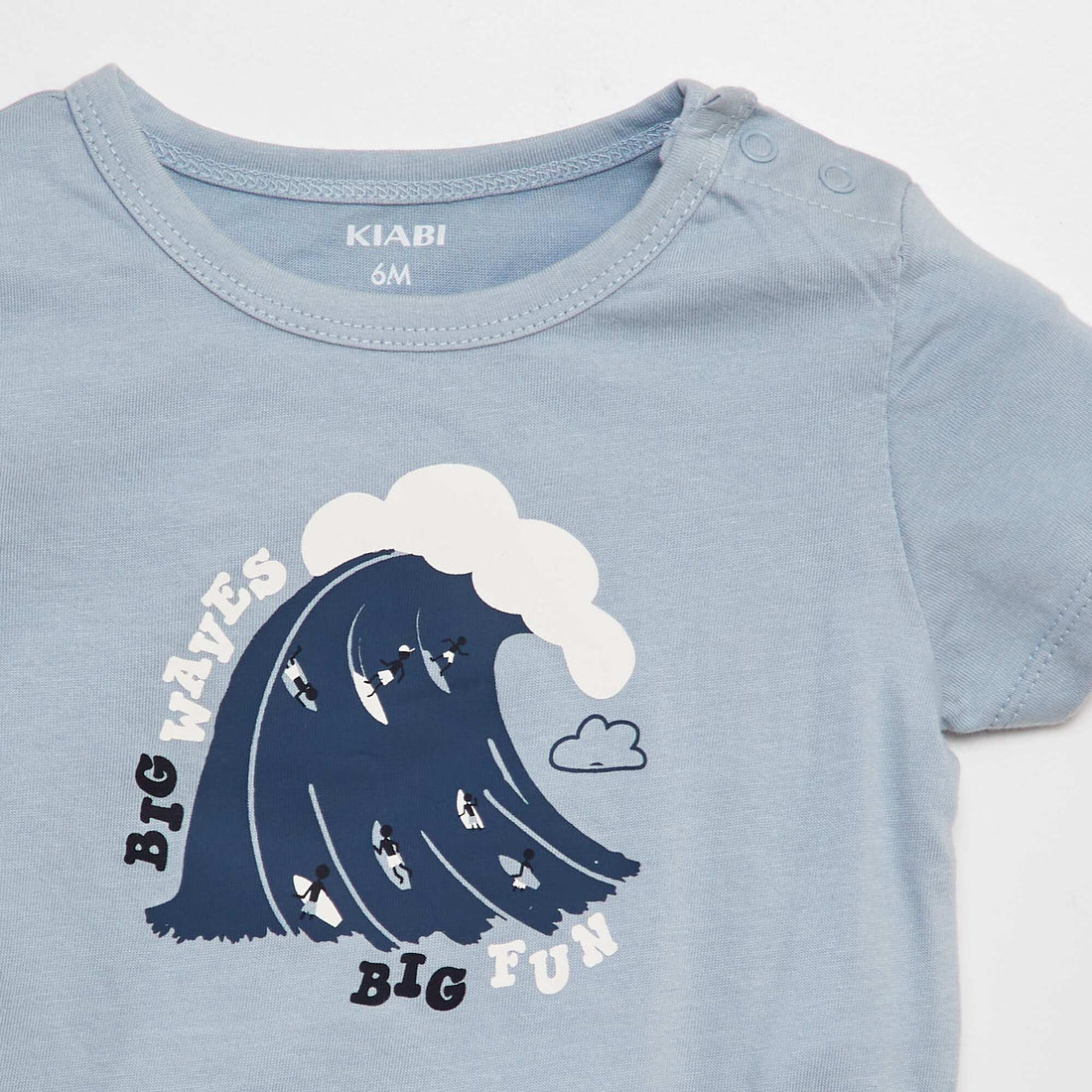 T-shirt + shorts set - 2-piece set BLUE - Image 4