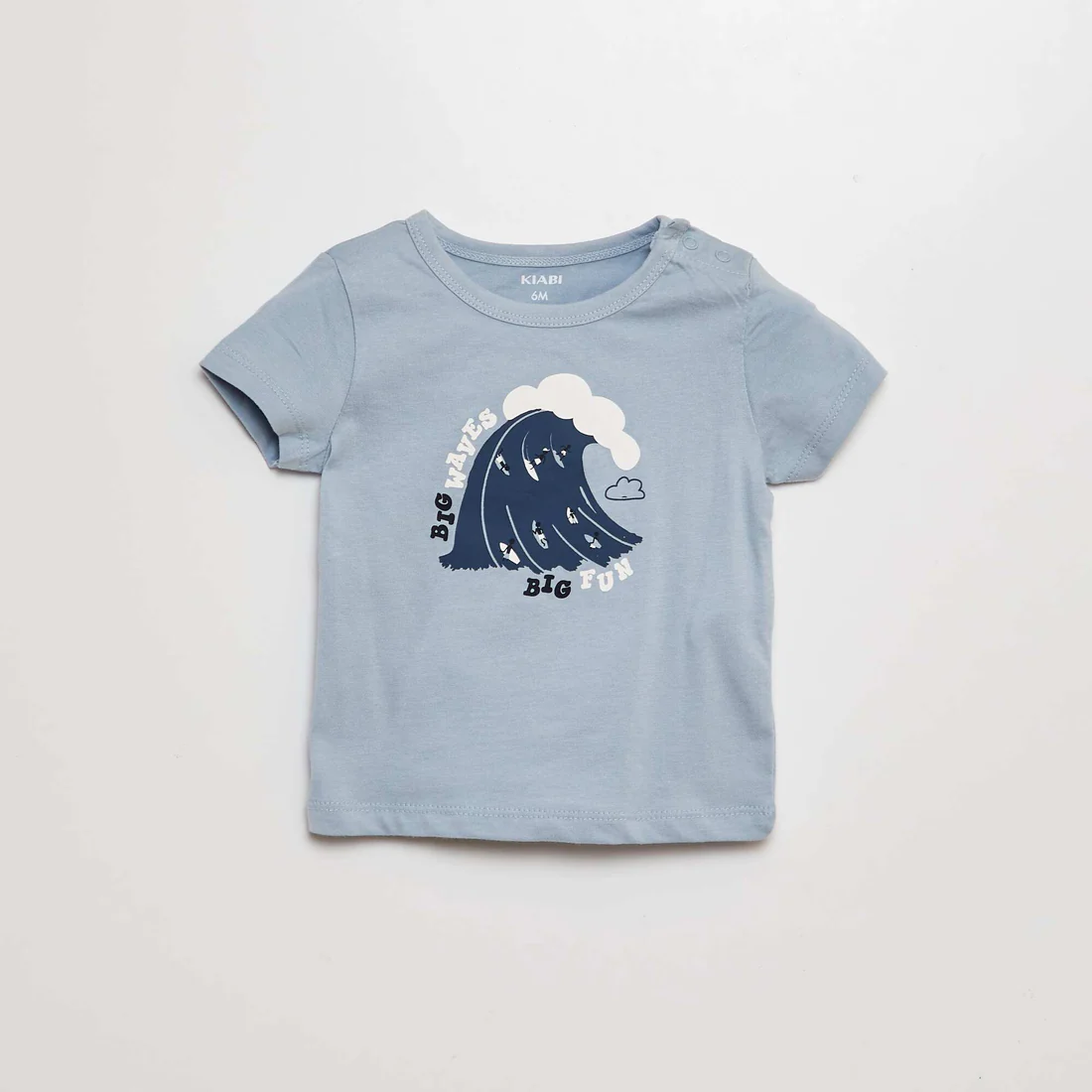 T-shirt + shorts set - 2-piece set BLUE - Image 3