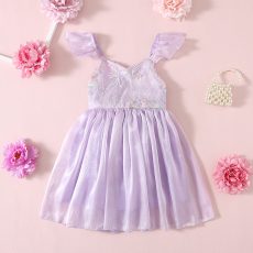 Purple Sequin Dress