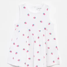 Cotton Strawberry Dress