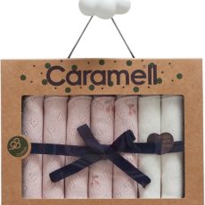 Handkerchiefs 7 Pieces Dusty Pink Girl