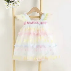 Pastel Butterfly Whisper Dress