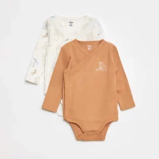 Pack of 2 Disney Winnie-the-Pooh bodysuits BROWN
