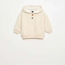 2 Pieces Set Hooded Sweatshirt + Fleece Joggers
