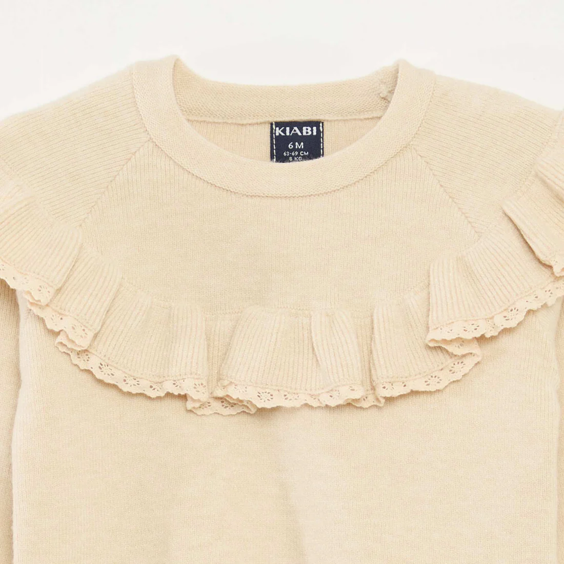 Knitted Sweater + Leggings Set BEIGE - Image 4