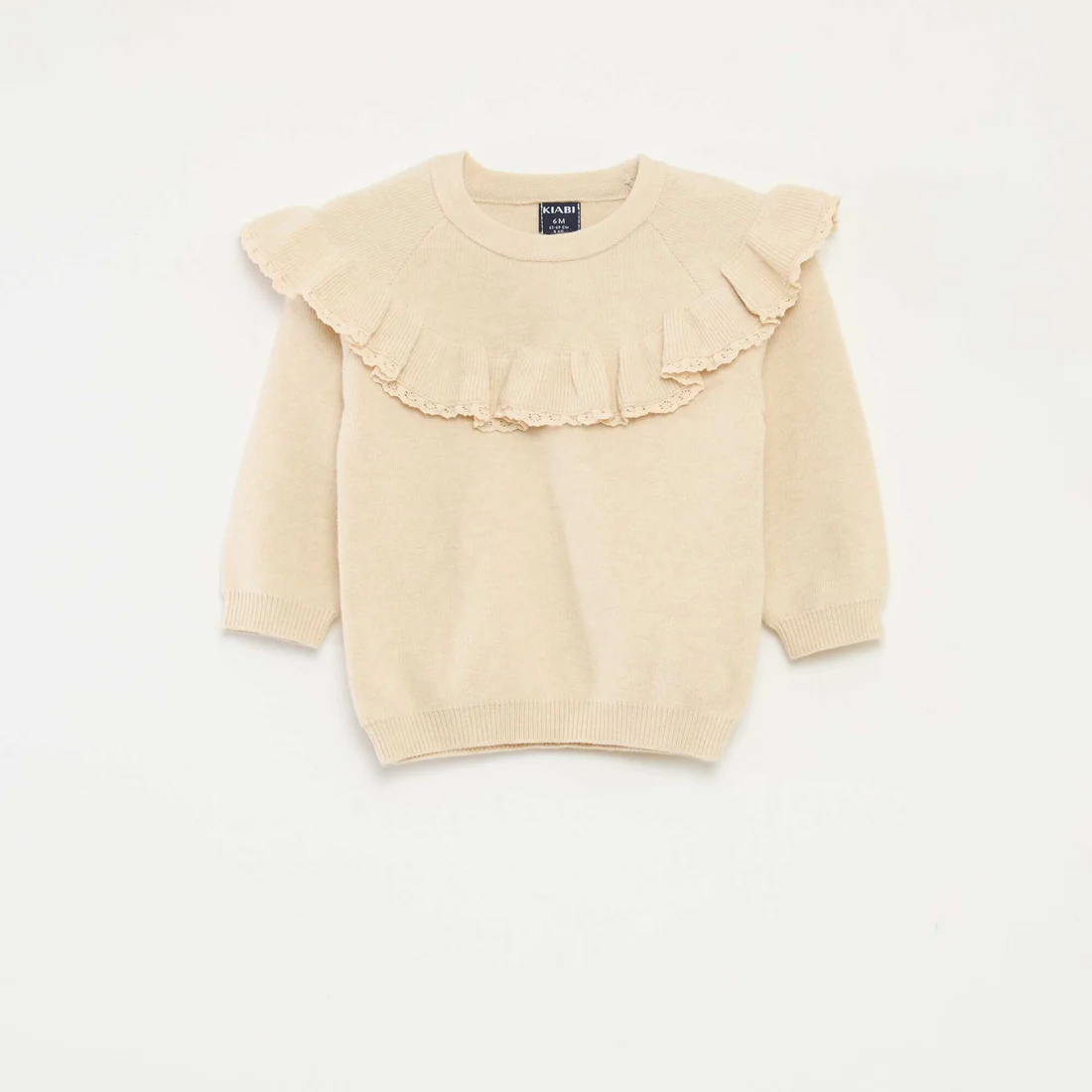 Knitted Sweater + Leggings Set BEIGE - Image 3