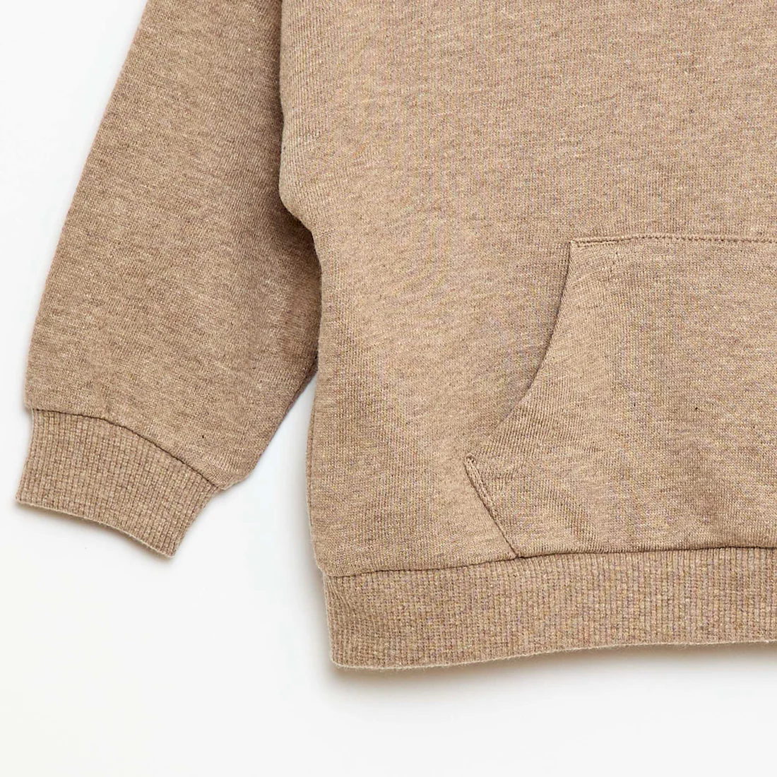 Monochrome Hoodie and Joggers Set - 2 Piece BEIGE - Image 4