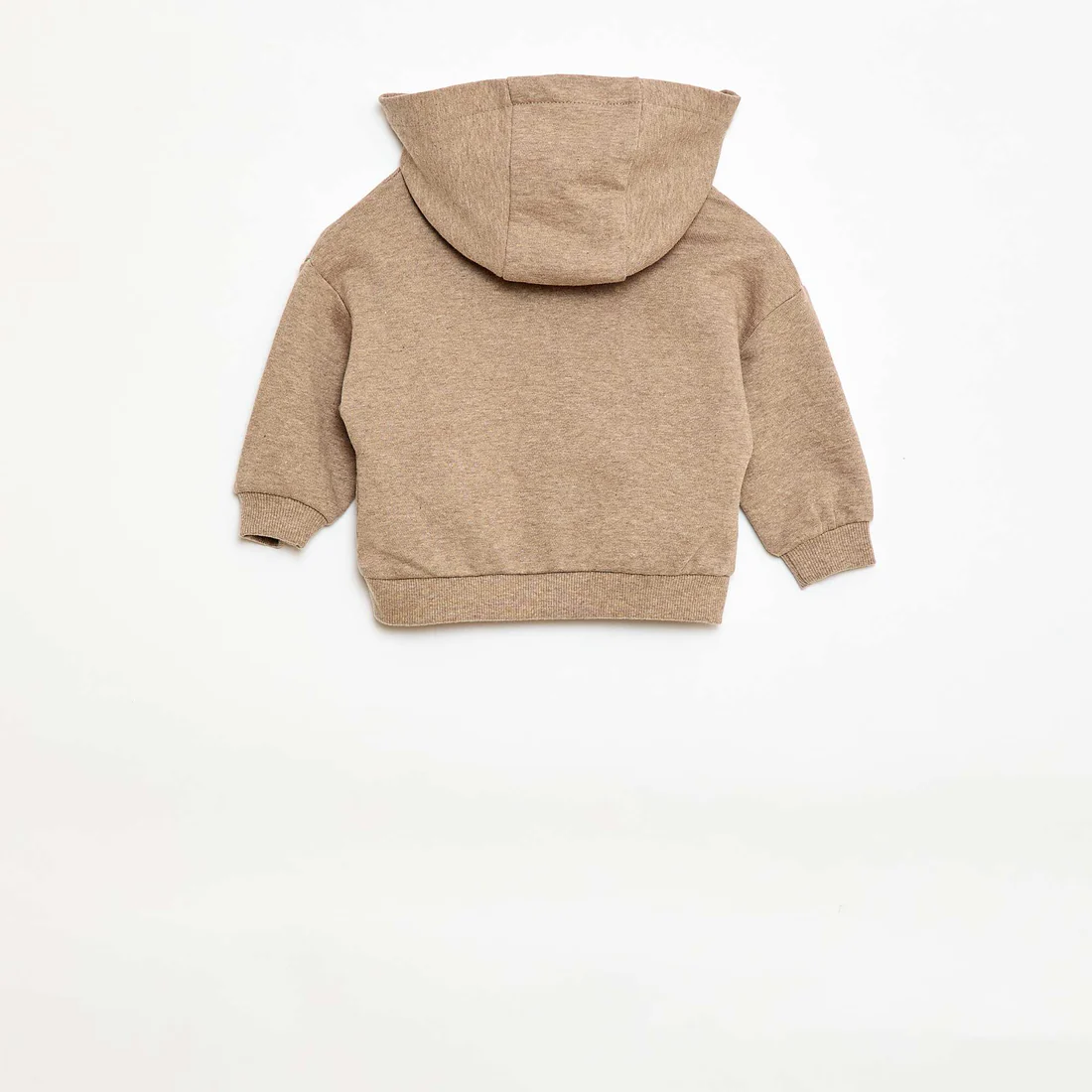 Monochrome Hoodie and Joggers Set - 2 Piece BEIGE - Image 3