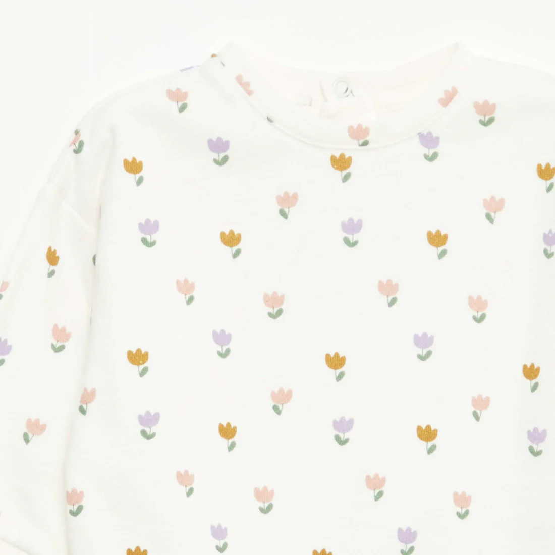 Patterned Fleece Sweatshirt - Image 3