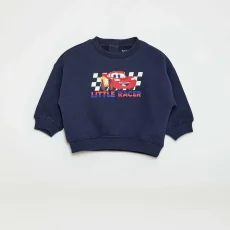 Cars' Printed Fleece Sweatshirt BLUE