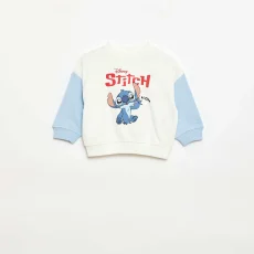 Two-Tone 'Disney' Sweatshirt BLUE