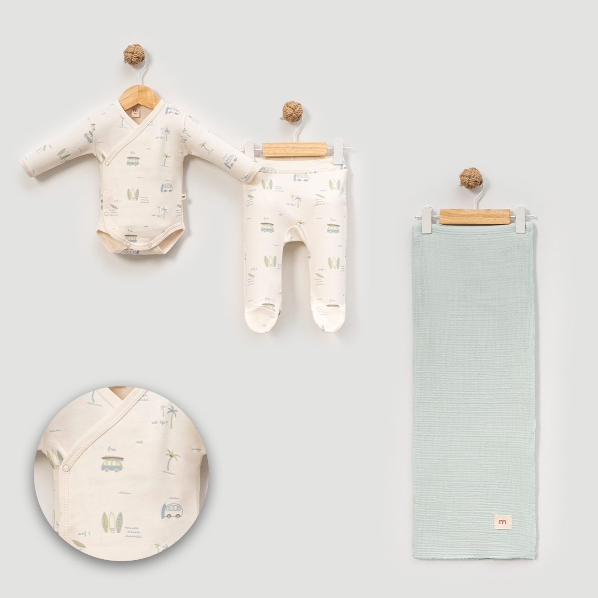 Ocean Whispers Baby Set