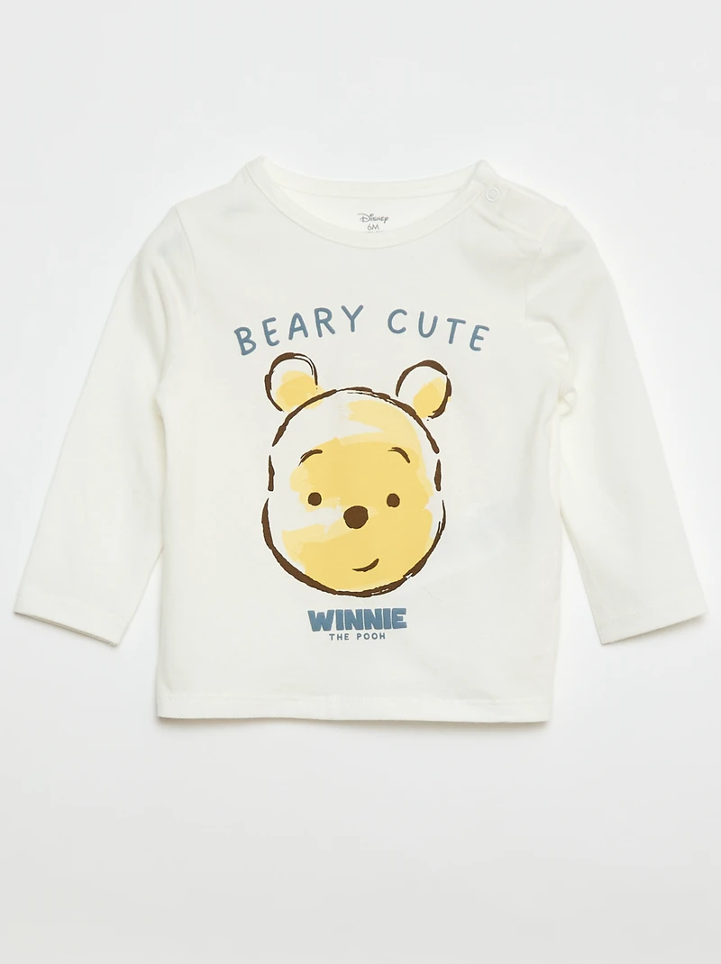 Ensemble 3 pièces 'Winnie' - tee-shirt + jogging + sweat - Bleu - Image 5