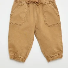 Pantalon relax fit - Beige