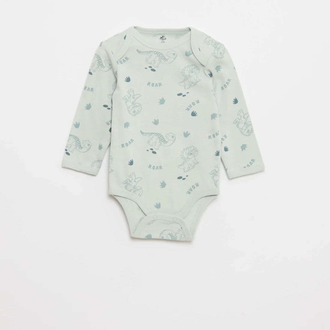 2-Pack Jurassic Park Bodysuits GREEN - Image 3