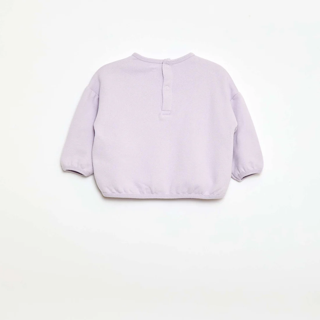 Sweatshirt and Fancy Joggers Set PURPLE - Image 4