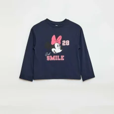 Minnie Mouse Disney Long-Sleeve T-shirt BLUE