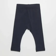 Long plain jersey knit leggings N
