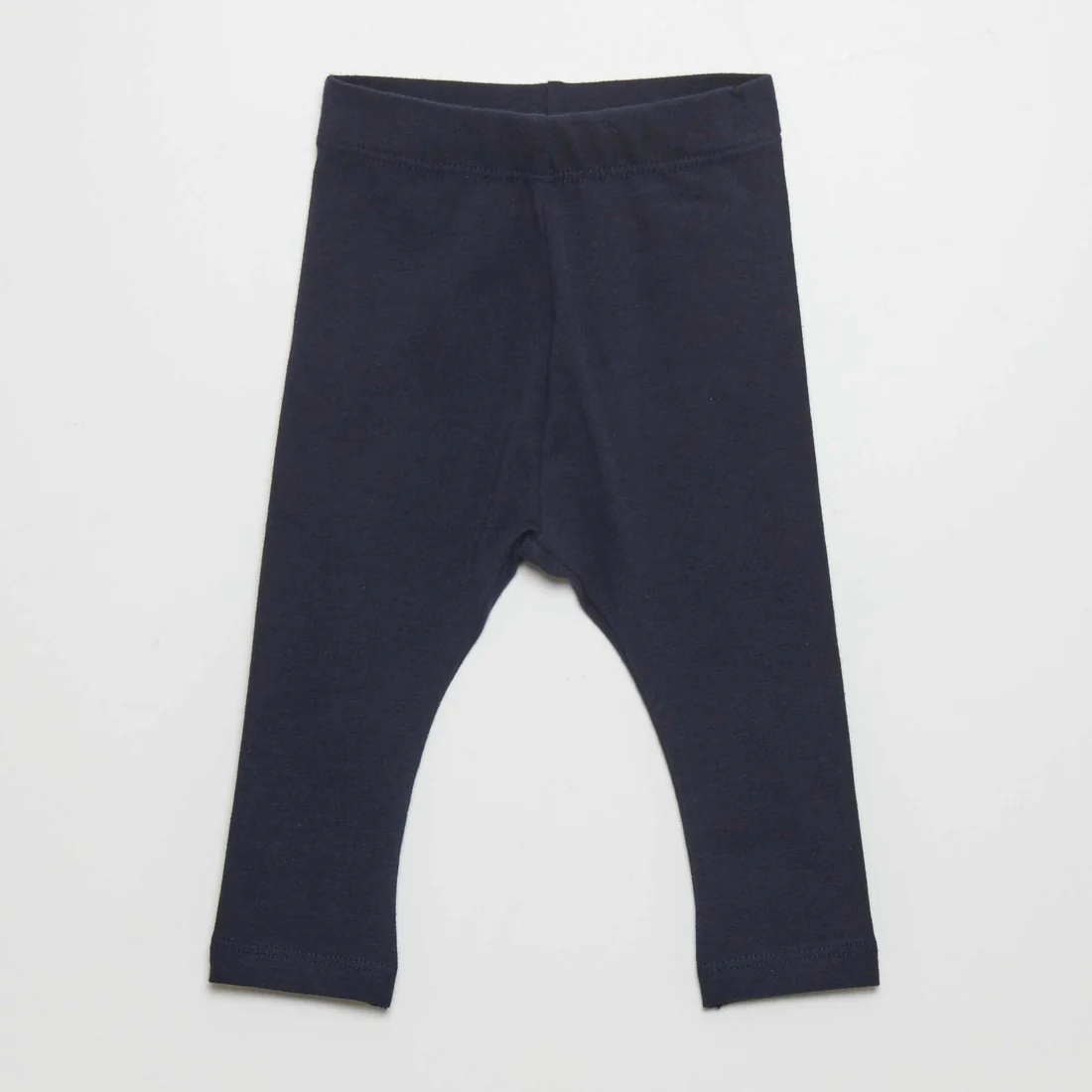 Long plain jersey knit leggings N