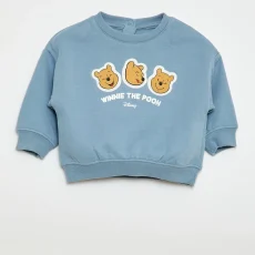 Winnie' printed sweatshirt - Blue