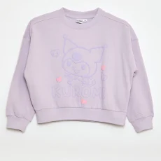 'Kuromi' long-sleeved T-shirt - Pink